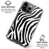 Zebra Print iPhone 16 Pro Clear Case
